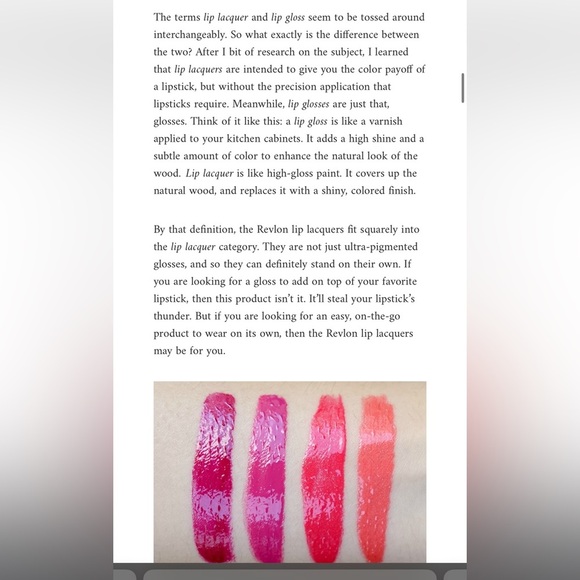 Revlon Ultra HD Lip Lacquer โขGARNET *FREE 3/$15 - Picture 8 of 14